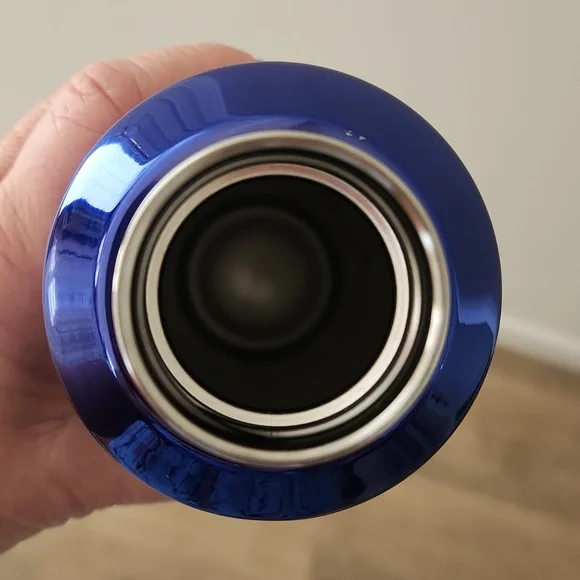 Starbucks 2023 Silver Glacier Blue Ombre Jewel Lid Stainless Stee Bottle Tumbler - Picture 8 of 12